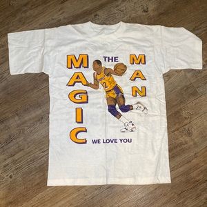 Vintage Magic Johnson memories tee